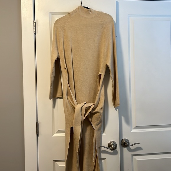 SNDYS Tie Up Knit Dress size M NWOT - Picture 4 of 5